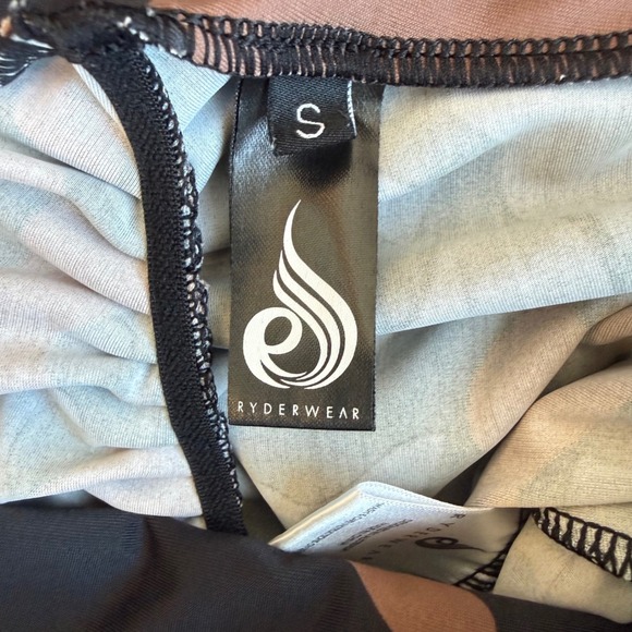 Ryderwear Camo Activewear Leggings High Waist Scrunch Bum Workout Pants S - Picture 7 of 13